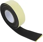 Versatile 1 Roll Black Foam Tape Door Weather Stripping Insulation Strip for Windows Foam Grip Tape Easy to Use