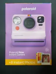 POLAROID NOW INSTANT GAMERA Generation 2 I-Type Purple 2ND Gen +8 Photos NEW