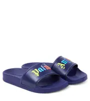 [Palm Angels Kids] Palm Angels Kids Logo slides UK 6 blue