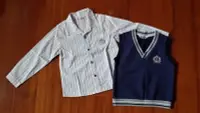 在飛比找Yahoo!奇摩拍賣優惠-Roberta 諾貝達男童線條襯衫