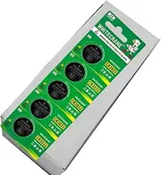 One Box of 100 WHITECRANE CR2032 Blister Coin Battery Buttons Child Resistant