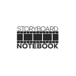 STORYBOARD NOTEBOOK: NOTEBOOK & JOURNAL STORYBOARD TEMPLATE FOR VIDEO EDITORS DIRECTORS STORYTELLING FILMMAKERS ADVERTISERS ANIMATORS (BLAC