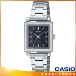 【柒號本舖】CASIO 卡西歐石英鋼帶女錶-黑色 / LTP-E176D-1A (原廠公司貨全配盒裝)