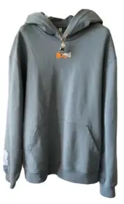MCQ/Alexander McQueen Blue Hooded Sweatshirt Hoodie S