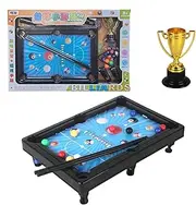 Tabletop Pool Table, Funny Billiards Table Game, Miniature Pool Table Set, Sports Table Top Game, Small Tabletop Pool for Kids, Portable Pool Table for Kids, Billiards Sports Game Set, Pool Table