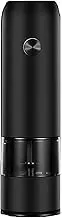 Kitchen Tools Electric Pepper Grinder or Salt Mill USB Rechargeable Automatic Pepper Mill Adjustable Roughness Seasoning Bottle Spice Grinder High Quality