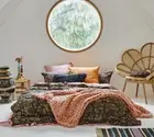 Kip&Co Blossom Cord Quilt Duvet Cover US King Size NWT