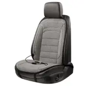 Car Heated Seat Cover Cushion Lamb Wool Warmer Chair Pad Gray Mat Accessories (for: Mitsubishi)