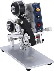 Hot Foil Stamping Machine Date Code Printer, Hot Code Stamp Printer Coding Machine, Manual Ribbon Code Printer Machine, Thermal Label Printer Date Ribbon Coder, for Bill/Label Printer
