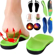 Children's Orthotic Insoles Arch Support Flat Feet Pain Relief Kids Shoe Inserts