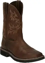 Justin Men's Driller Western Work Boot Steel Toe - Se4682