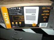Cadet CBC103TW 1000watt Electric Heater
