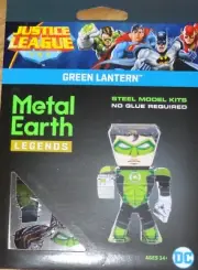 Green Lantern Justice League Metal Earth Legends 3D Laser Cut Metal Model MEM026
