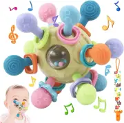 Baby Teething Toys, Baby Toys 0-6 3-6 6-12 Months, Infant Essentials Baby Tum...