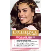L'Oreal Excellence Creme Hair Colour 5 Brown each