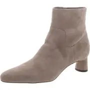 Vince Womens Gray Padded Insole Ankle Boots Shoes 7.5 Medium (B,M) BHFO 3934
