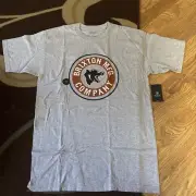 Brixton MFG Company Gray T-Shirt Size Medium