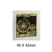 Malvern Star Golden Anniversary 1970 gold decal retro vintage