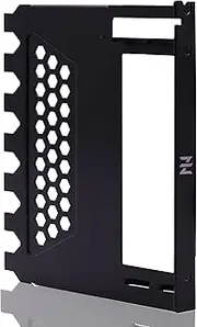 EZDIY-FAB Vertical Graphics Card Bracket PCIE Slot Plate, Vertical GPU Mount, Video Card VGA Support Kit -Black