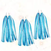 3 Pair Bike Handlebar Tassels Handlebar Streamers Bike Tassel Ribbon