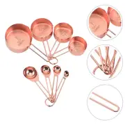 8 Pcs Measuring Cups Large Spoon Set Kitchen and Spoons Professional