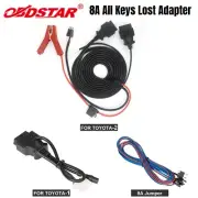 OBDSTAR Fit for Toyota-1/2 + 8A All Keys Lost Adapter for X300 DP Plus and Pro4