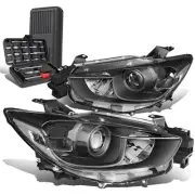 For 2013-2016 Mazda CX-5 Pair Black/Clear Signal Projector Headlights+Tool Box (for: Mazda)