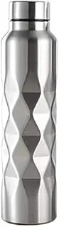 1000Ml Single-Wall Stainless Steel Water Bottle Gym Sport Bottles Portable Beer Drink Bottle