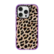 iPhone 16 Pro Impact Case Leopard Print