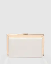 Champagne Aisha Clutch Bag