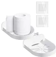 Security Camera Mount Bracket - Floating Monitor Shelf Adhesive | Small Floating Monitor Mounting Holder for Indoor Bedroom Kitchen Living Room