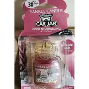 Yankee Candle Car Jar Air Freshener Home Sweet Home NOS See Pictures