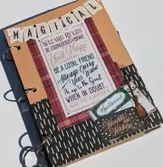 Premade Harry Potter junk journal