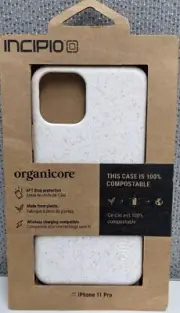Incipio Organicore Slim Case for Apple iPhone 11 Pro 5.8" - Oatmeal Beige White