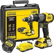 18V STANLEY® FATMAX® V20 Premium Brushless Hammer Drill Driver – 2x2.0Ah Kit