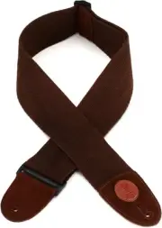 Levy's MSSC4 Cotton Bass Strap - Brown (5-pack) Bundle