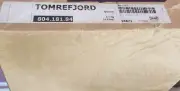 Ikea Tomrefjord Bed Frame cover# 804.181.84 Queen size Bed Dimmelsvik Beige NIB
