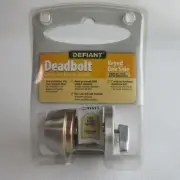 Defiant Deadbolt (Keyed one side)