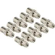 10 pack BNC female to SMA male coax RF connector adapters