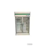 桃園國際二手貨中心---8成新~ 營業用 雙門玻璃冰箱 玻璃展示冰箱 飲料冰箱 二門冰箱 110V