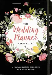 Wedding Planner Checklist Portable Wedding Organizer - By Peter Pauper Press