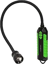 300 Lumens Rechargeable LED Work Light with 18-Inch Flexible Gooseneck, Built-in Hook, Strong Magnetic Base, Zoomable Lens, for Work Bench, Car Repairing, Grill Light and Inspection