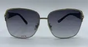 Chopard SCHA01S 0300 Sunglasses Black and Gold 60-14-135 NEW. Comes with Case