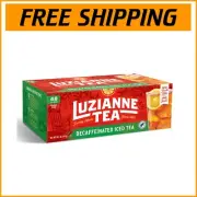 Decaffeinated Iced Tea Bags, Family Size 48ct, Pack of 6 - Refreshingly Smooth