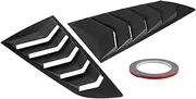 Side Window Louver Cover Sun Shade Vent Compatible for 2014-2019 C7 Corvette (Stingray/Grand Sport / Z06 / Z51 / ZR1) in GT Lambo Style