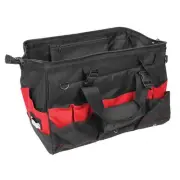 JEGS W88986 18 in. Tool Bag 11 Inside Pockets 25 Outside Pockets and Pouches Ant