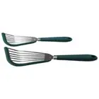 1/2pcs Silicone Fish Spatulas Nonstick Slotted Spade Turner Cooking