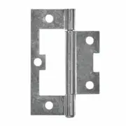 Pinnacle 100mm Fixed Pin Non Mortise Hinge - 20 Pack