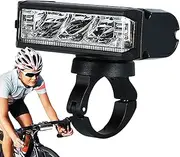 Bike Headlight - USB Lights | Headlamps for Night Riding | Rechargeable Bright Headlamp | Waterproof Bike Safety Light | Headlamp with 4 Lighting Modes for Mountain Road Cycling Lights