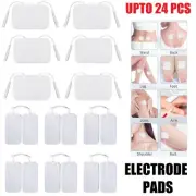 Reusable Tens Machine Massagers Replacement Electrode Pads Gel Self Adhesive AU